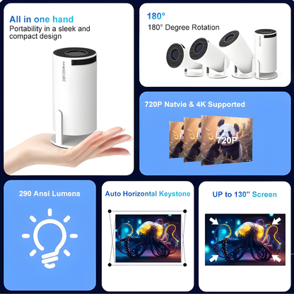 NoctoBeam™ SmartHome Projector